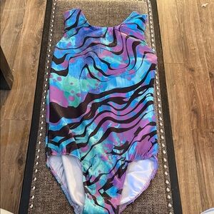 Colorful Gymnastics Leotard